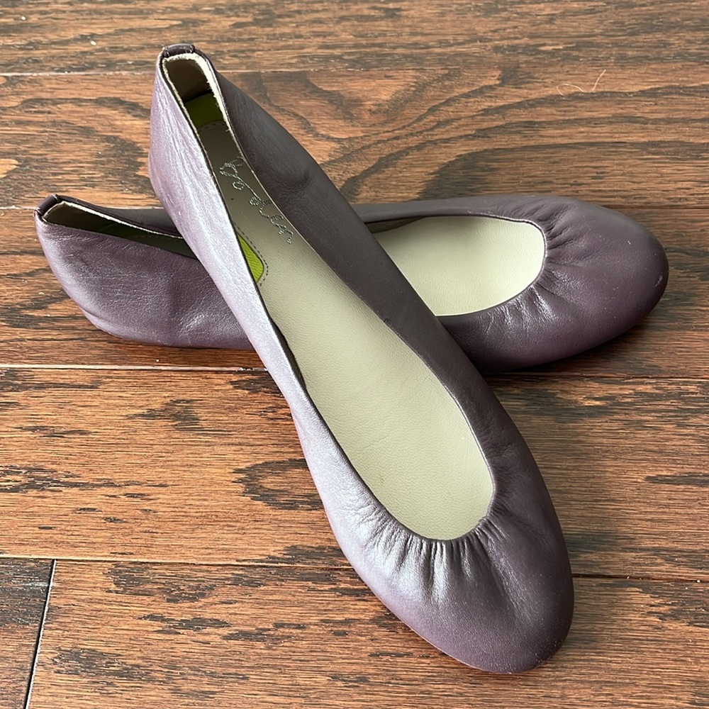 Boden - Leather Ballet Flats - Picture 1 of 8